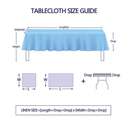 Lahome Elegant Damask Jacquard Tablecloth - Polyester Fabric Spillproof Water Resistant Washable Table Cover for Kitchen Dining Room Wedding Party Home Decor (White, Rectangle - 60" x 84")