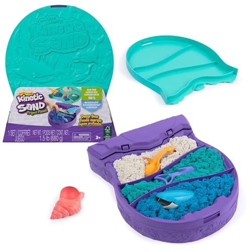 24oz Kinetic Sand Deep Sea Sensory Play Set