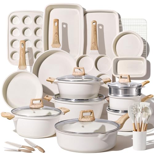 44 Piece Nonstick Cookware and Bakeware Set