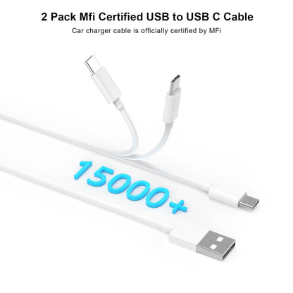 USB Car Charger 4.8A Dual Port Adapter