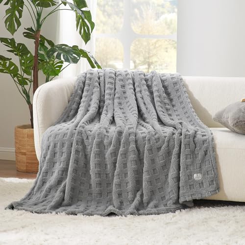 Cozy Bliss Ultra Soft Waffle Throw Blanket