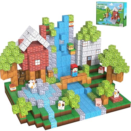 150 Piece Magnetic Building Blocks STEM Toy Set