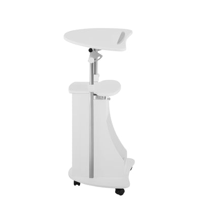 Adjustable Height Rolling Laptop Cart by Techni Mobili