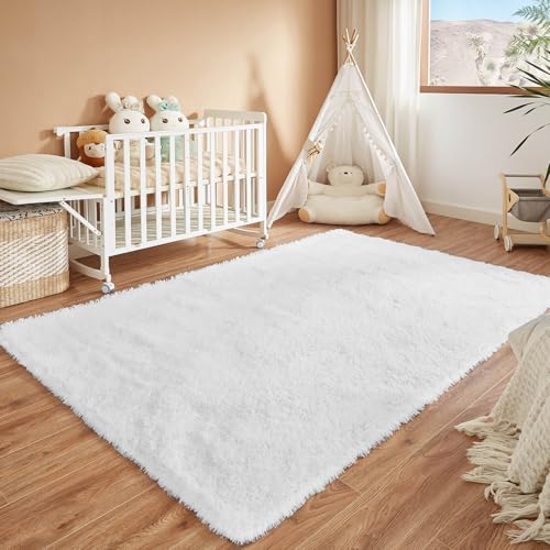 4x6 Fluffy Shag Rug Soft Plush Carpet Nursery