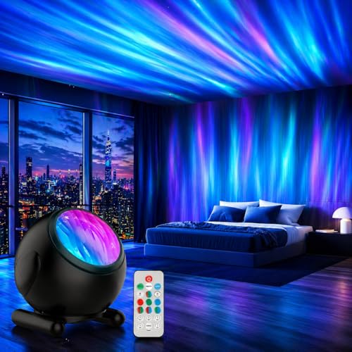 Aurora LED Northern Lights Projector with Remote Timer