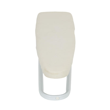Household Essentials Basic Sleeve Mini Ironing Board | Natural Cover and White Finish | 4.5" x 20" Ironing Surface