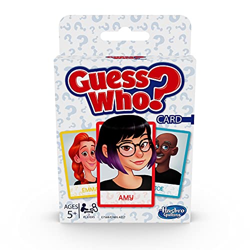 Hasbro Gaming Guess Who Kids Card Game