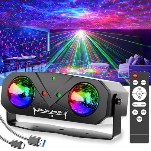 Sound Activated LED Disco Party Light with Remote