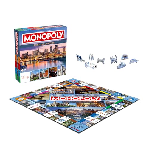 Monopoly Saint Paul Minnesota Family Board Game
