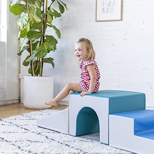 ECR4Kids Tunnel Climber Toddler Playset, 3-Piece