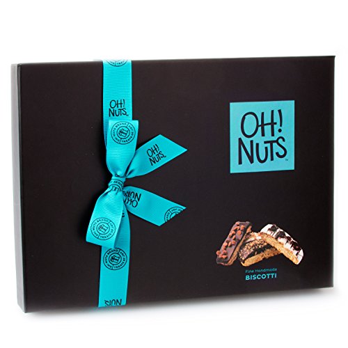 18 Biscotti Cookie Gift Basket by Oh! Nuts