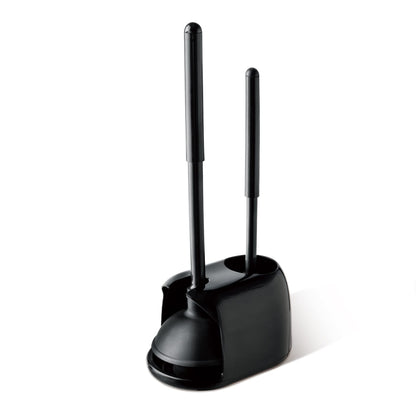 Toilet Plunger and Brush Set with Holder