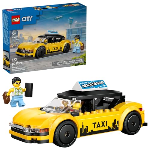 LEGO City Taxi Car Building Set