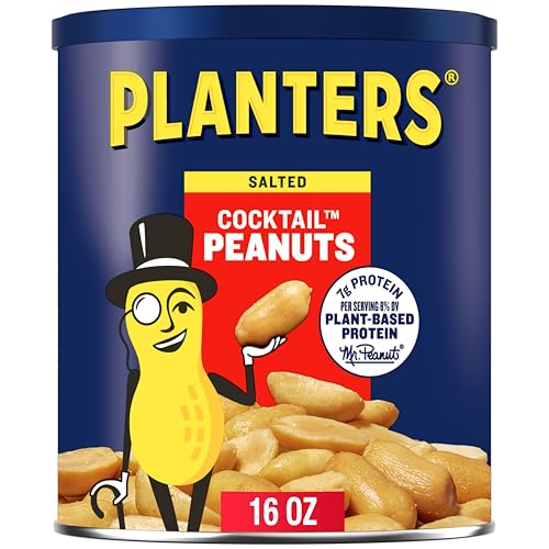 16 oz PLANTERS Salted Cocktail Peanuts Jar