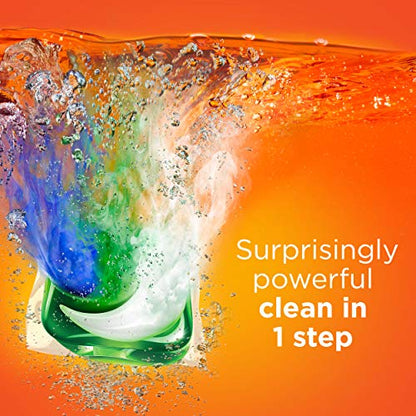 Tide PODS Liquid Laundry Detergent Soap Pacs, HE Compatible, 42 Count, Powerful 3-in-1 Clean in one Step, Original Scent