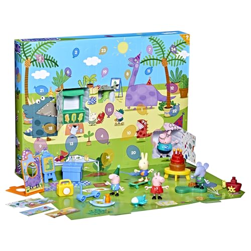 24 Count Peppa Pig George's Party Advent Calendar