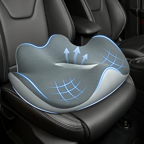Memory Foam Car Seat Cushion for Pain Relief