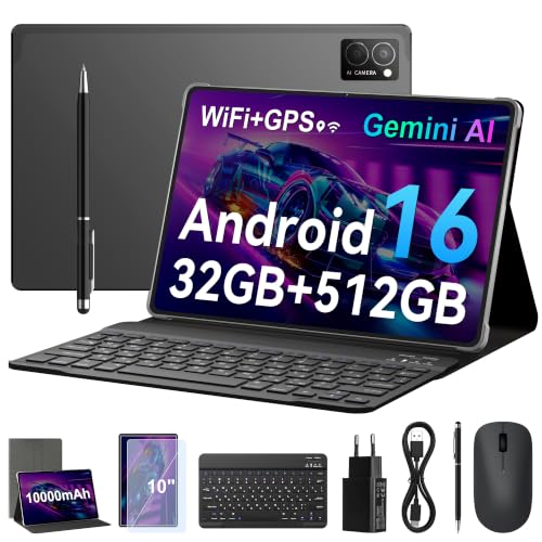 10.1-Inch Android Tablet 32GB RAM 512GB ROM
