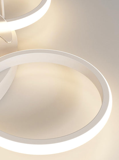 Anyeark Modern Low Profile Ceiling Fan with Light