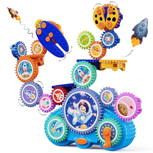 Gear Building Engineering Construction Toy Set