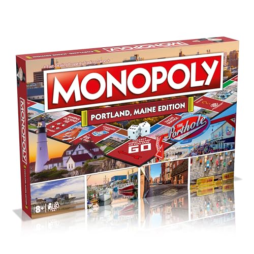 Monopoly Portland Maine Edition Family Board Game