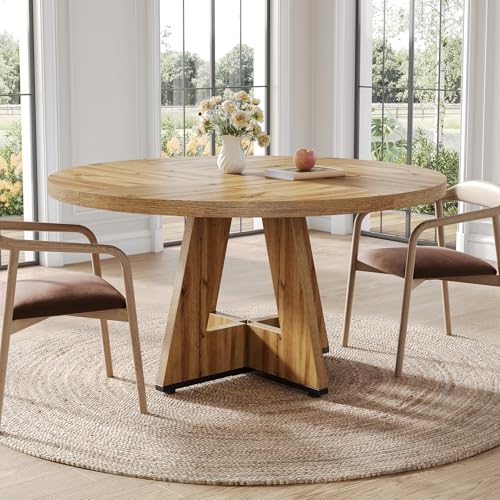 Round Dining Table for 4-6 People