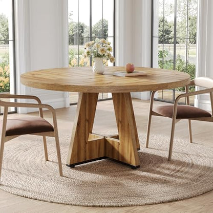 Round Dining Table for 4-6 People