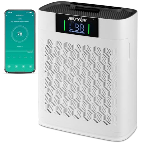 HEPA Air Purifier WiFi App Control for Large Rooms