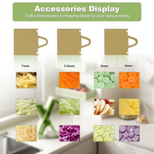 Eletronova Mandoline Slicer for Kitchen Vegetables