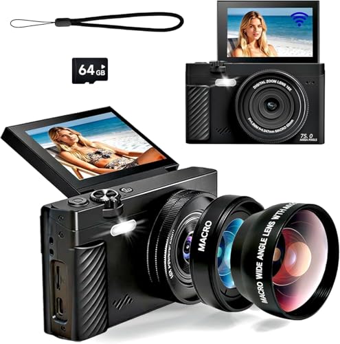 4K Autofocus WiFi Digital Vlogging Camera