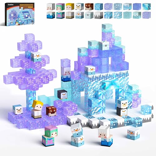 Magnetic Princess Castle Building Blocks STEM Toy Set