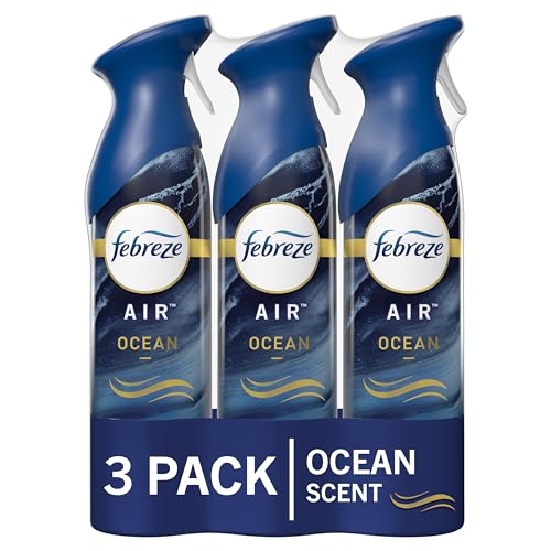 3 Pack Febreze Air Freshener Spray Odor Eliminator 8.8oz