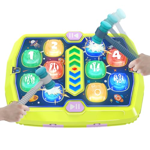2 Pack Whack a Mole Game for Kids