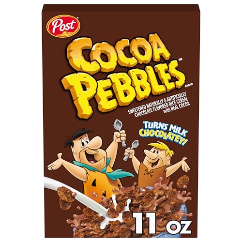 3 Boxes of Cocoa Pebbles Gluten Free Chocolate Rice Cereal 11 oz