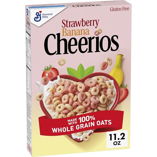 Cheerios Strawberry Banana Gluten Free Cereal 11.2 oz