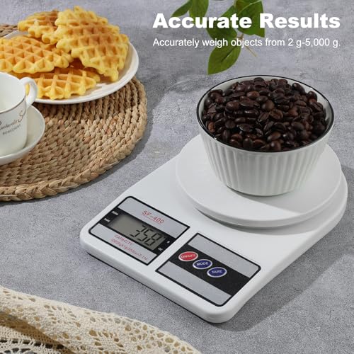 22lb Digital Kitchen Scale for Food Prep