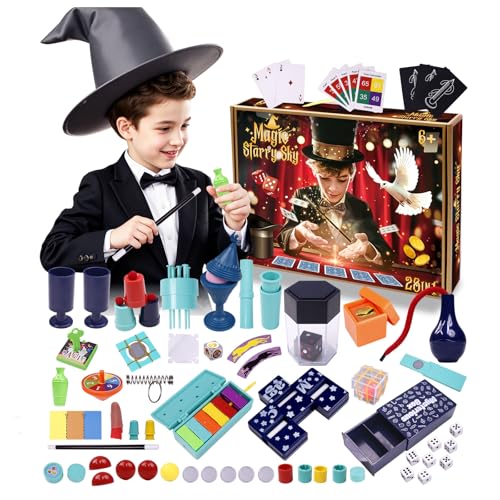 28 Trick Magic Kit for Beginners with Video Guide