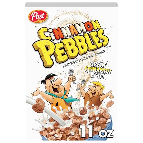 Pebbles Cinnamon Gluten Free Rice Cereal, 11 oz