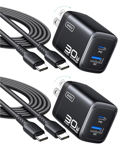 2 Pack 30W USB C Fast Charger Block