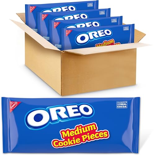 4 Pack Oreo Medium Chocolate Sandwich Cookie Pieces (OU-D)