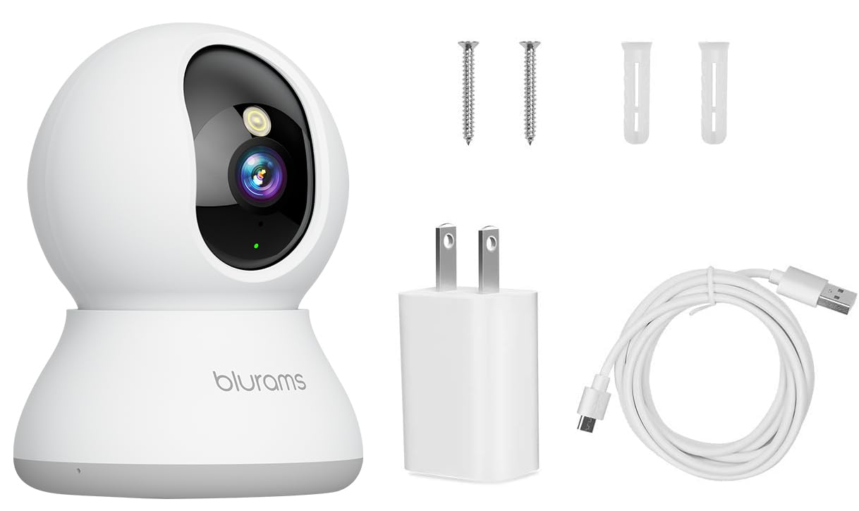 blurams 2K Indoor Security Camera with Motion Tracking