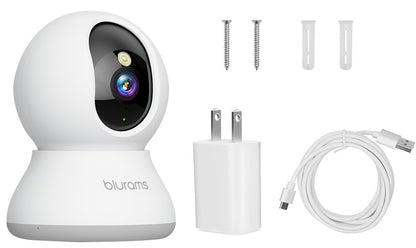 blurams 2K Indoor Security Camera with Motion Tracking