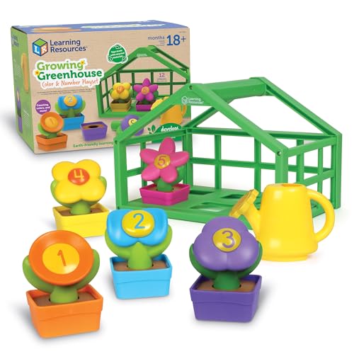 12 Piece Learning Resources Greenhouse Counting Toy Set