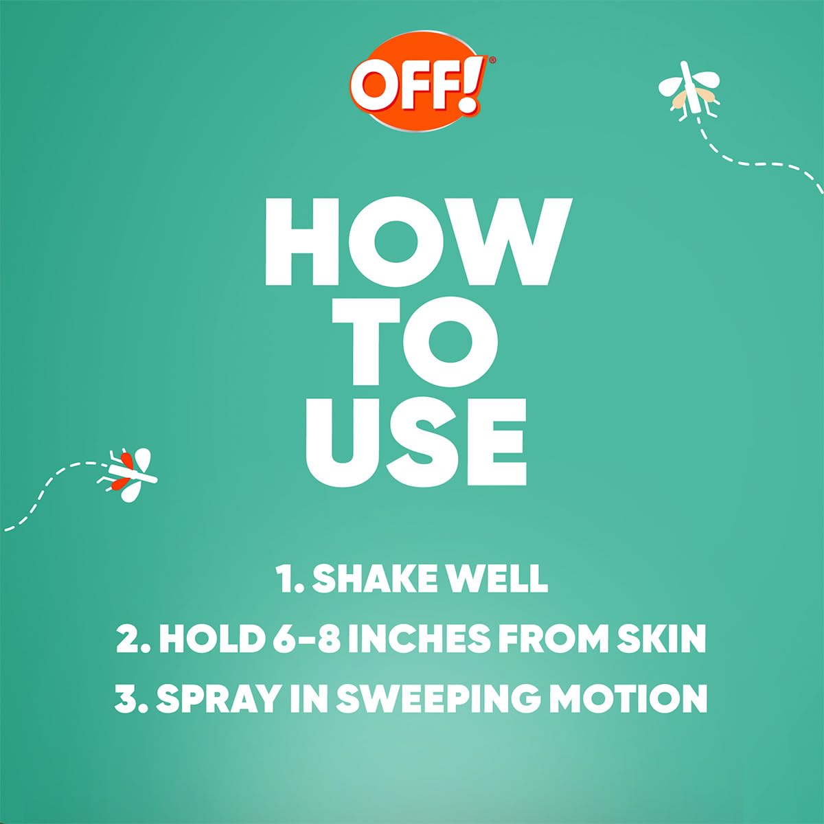 OFF! Mosquito Repellent Spray, 15% DEET, 4 Oz