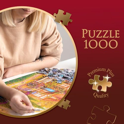 1000-Piece Trefl Nostalgic Jigsaw Puzzle for Adults