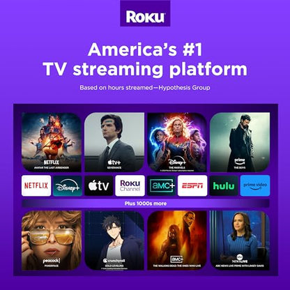 Roku 55-Inch 4K QLED Smart TV with Voice Remote