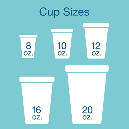 500 Count Dixie 12 Oz Insulated Coffee Cups.