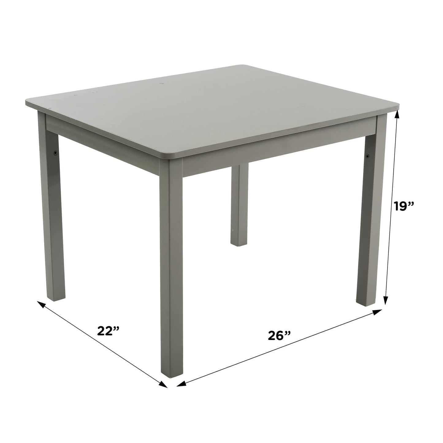 Humble Crew Kids Table and 4 Chairs Set