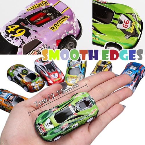 36 Pack Mini Die-Cast Pull Back Toy Cars