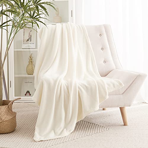 Twin Fleece Throw Blanket for Couch and Bed
